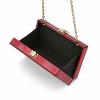 Arylic Solid Color Evening Bags main image 2