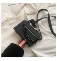 Women's Medium Pu Leather Solid Color Streetwear Lock Clasp Box Bag main image 2