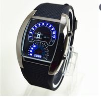 Simple Style Solid Color Buckle Electronic Men's Watches sku image 4