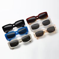 Simple Style Streetwear Solid Color Pc Square Full Frame Women's Sunglasses main image 1