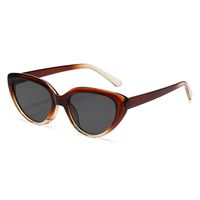 Streetwear Solid Color Pc Oval Frame Full Frame Women's Sunglasses sku image 6