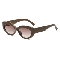 Streetwear U Shape Ac Cat Eye Full Frame Women's Sunglasses sku image 3