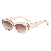 Streetwear U Shape Ac Cat Eye Full Frame Women's Sunglasses sku image 5