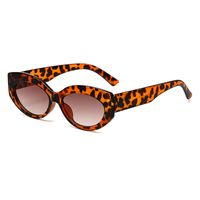 Streetwear U Shape Ac Cat Eye Full Frame Women's Sunglasses sku image 7