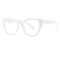 Simple Style Gradient Color Solid Color Ac Square Full Frame Optical Glasses sku image 3