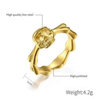 Simple Style Classic Style Solid Color 304 Stainless Steel 18K Gold Plated Rhinestones In Bulk main image 5