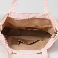 Women's Medium Nylon Solid Color Basic Classic Style Zipper Tote Bag main image 5