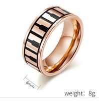 Simple Style Classic Style Watermelon 304 Stainless Steel 18K Gold Plated Rhinestones Rings In Bulk main image 2