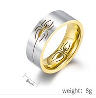 Simple Style Classic Style Balloon 304 Stainless Steel Plating 18K Gold Plated Women's Rings main image 2