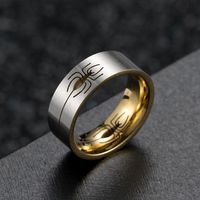 Simple Style Classic Style Balloon 304 Stainless Steel Plating 18K Gold Plated Women's Rings sku image 6