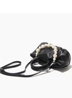 Women's Medium Pu Leather Solid Color Elegant Vintage Style Magnetic Buckle Cloud Shape Bag main image 4