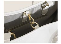 Women's Large Pu Leather Solid Color Elegant Vintage Style Hook Loop Tote Bag main image 5