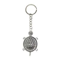 Retro Classic Style Tortoise Alloy Plating Bag Pendant Keychain main image 7