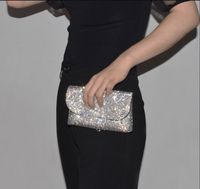 Women's Small Pu Leather Solid Color Elegant Sexy Square Magnetic Buckle Evening Bag main image 2