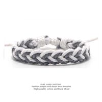 IG Style Modern Style Geometric Rope Couple Drawstring Bracelets sku image 4