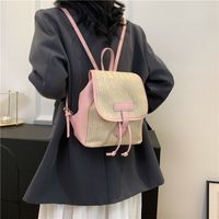 Solid Color Casual Travel Women's Backpack main image 3