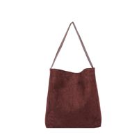 Mujeres Medio Cuero Sintético Color Sólido Básico Estilo Clásico Hebilla Magnética Bolsas De Hombro sku image 4