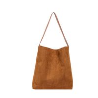 Women's Medium Pu Leather Solid Color Basic Classic Style Magnetic Buckle Shoulder Bag sku image 1