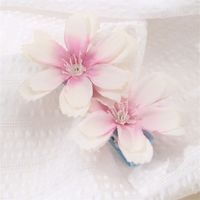 Women's IG Style Vacation Tropical Flower Alloy Cloth Hair Clip sku image 1