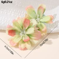 Women's IG Style Vacation Tropical Flower Alloy Cloth Hair Clip main image 2