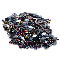 1000 Pieces Per Pack 2000 Pieces Per Pack 500 Pieces Per Pack 3*6mm 4*8mm Arylic Rhinestone Geometric DIY Ornament Accessories main image 5