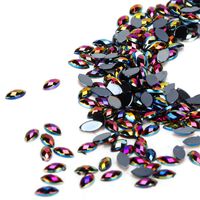 1000 Morceaux Par Paquet 2000 Morceaux Par Paquet 500 Morceaux Par Paquet 3*6mm 4*8mm Arylique Strass Géométrique DIY Ornement Accessoires main image 10