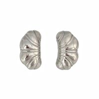 1 Pair Vintage Style Classic Style Pea Plating Metal 304 Stainless Steel 18K Gold Plated Ear Studs sku image 1