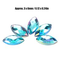 1000 Pieces Per Pack 2000 Pieces Per Pack 500 Pieces Per Pack Arylic Artificial Gemstones Rhinestone Geometric main image 4