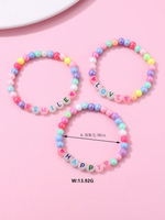 Casual Elegant Cute Letter Beaded Wholesale Bracelets main image 2