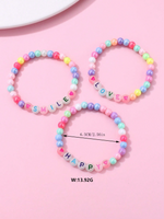 Casual Elegant Cute Letter Beaded Wholesale Bracelets main image 3