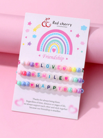 Casual Elegant Cute Letter Beaded Wholesale Bracelets main image 4