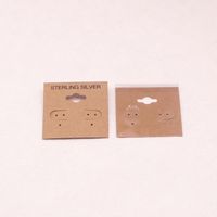 1 Piece Simple Style Solid Color Plastic Paper Card main image 3