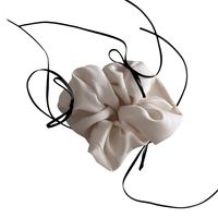 Women's Simple Style Classic Style Solid Color Cloth Bowknot Hair Tie main image 3