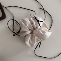 Women's Simple Style Classic Style Solid Color Cloth Bowknot Hair Tie sku image 3