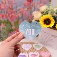Simple Style Letter Heart Shape Paper Daily Card sku image 9