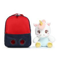 New Cartoon Children's Plush Bag Ins Korean Style Unicorn Doll Backpack Kindergarten Cute Girl Schoolbag main image 4