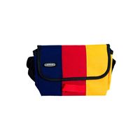 Unisex Medium Oxford Cloth Color Block Basic Sports Square Flip Cover Crossbody Bag main image 5