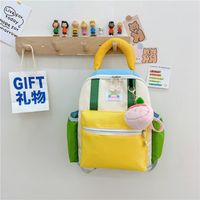 New Kindergarten Backpack Children's Primary School Grade One Boys And Girls Ultra-Light Backpack Spine Protection Travel Backpack sku image 5