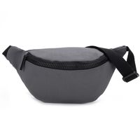 Kid'S Medium Nylon Solid Color Basic Classic Style Dumpling Shape Zipper Fanny Pack main image 3