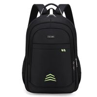 Men's Solid Color Oxford Cloth Zipper Fashion Backpack School Backpack main image 3