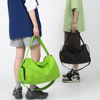 Unisex Basic Classic Style Solid Color Oxford Cloth Travel Bags main image 1