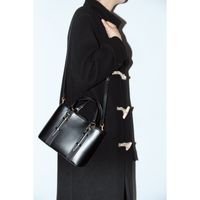 Women's Medium Pu Leather Solid Color Streetwear Zipper Crossbody Bag main image 2