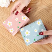 Women's Solid Color Flower Pu Leather Lock Clasp Wallets main image 1