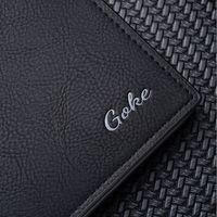 Men's Letter Pu Leather Open Small Wallets main image 5