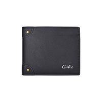 Men's Letter Pu Leather Open Small Wallets main image 4