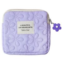 Women's Solid Color Polyester Zipper Wallets main image 4