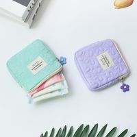 Women's Solid Color Polyester Zipper Wallets main image 3