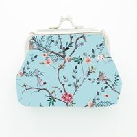Women's Flower Pu Leather Clasp Frame Wallets main image 4