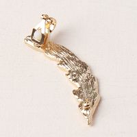 1 Piece Romantic Pastoral Feather Plating Alloy Gold Plated Ear Studs main image 3