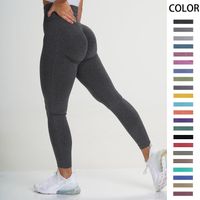 Simple Style Solid Color Nylon Active Bottoms Skinny Pants Sweatpants main image 1